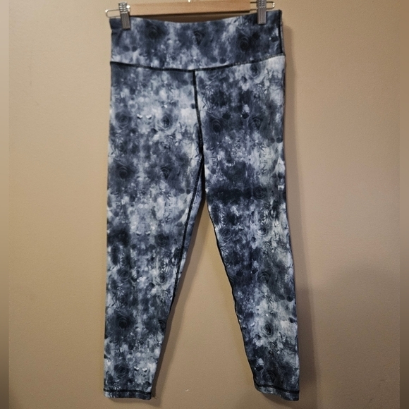90 Degree Sports Leggings Floral Women's Size S - Picture 1 of 3